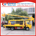 Driving type 4x2 manual gearbox 18m high working truck